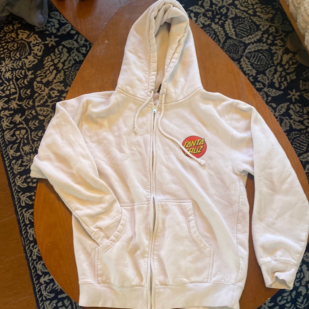 Santa Cruz Skateboards White Jacket